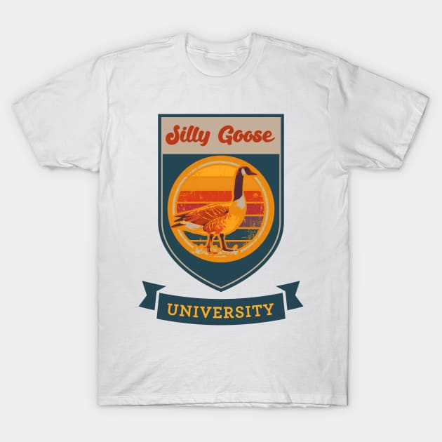 SILLY GOOSE UNIVERSITY TREND POPULAR MEME T-Shirt by HomeCoquette